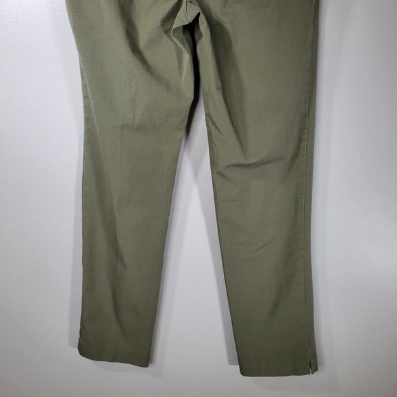 Chico's Fabulously Slimming 4-Way Stretch Pants Army Green Size .5 / Small - Picture 6 of 12